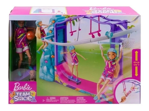 Barbie Team Stacie Deportes Extremos (cachorro Y Accesorios)