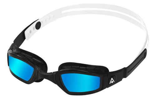 Goggles Natación Aquasphere Ninja Blue Titanium Mirrored Neg Color Negro
