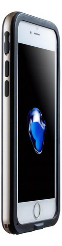 Funda Richbox Compatible iPhone 6 Sumergible Agua Color Dorado Liso