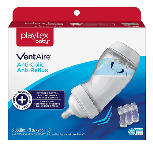 Playtex Baby Ventaire Biberón, Ayuda A Prevenir Los Cólico