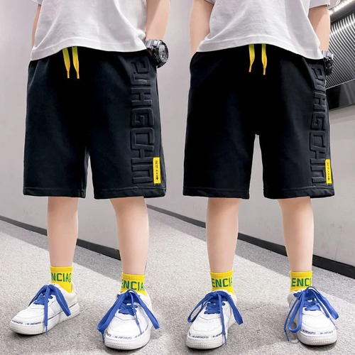 Pantalones Cortos Transpirables De Algodón De Verano Para Ni