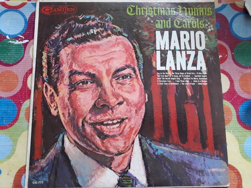 Mario Lanza Lp Christmas Hyms And Carlos