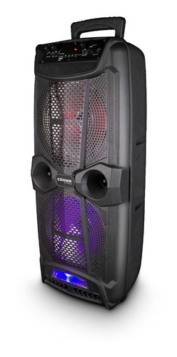 Imagen 3 de 5 de Parlante Crown Mustang CMB-812BT portátil con bluetooth y wifi negro 220V