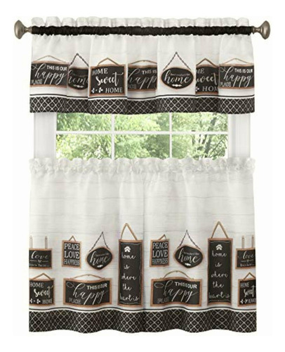 Achim Home Furnishings Modern Farmhouse Cenefa De 36