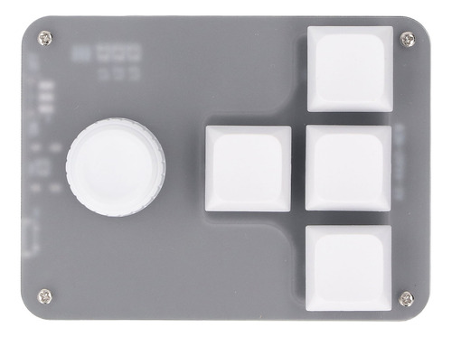 Teclado Mecánico De 4 Teclas, 1 Perilla, Teclado Azul Progra