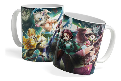 Mug Pocillo Taza - Demon Slayer - Kimetsu No Yaiba