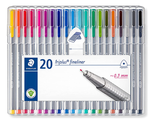 Bolígrafos Staedtler Triplus Fineliner, 0,3 Mm, Punta ...