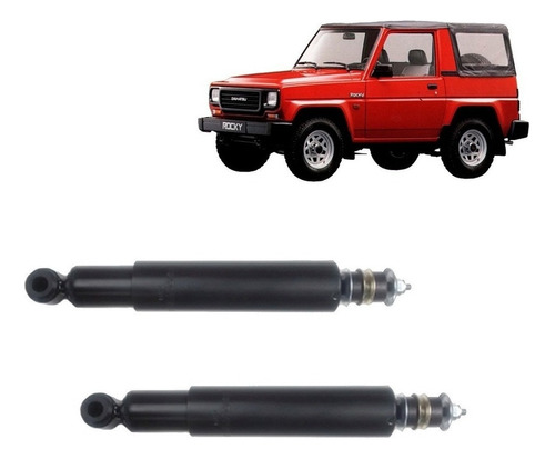 Par Amortiguadores Delanteros Para Daihatsu Rocky 1988 1992