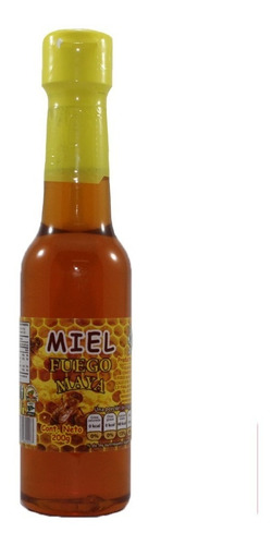Imagen 2 de 2 de Miel, Fuego Maya 200 G Caja 12 Pzas