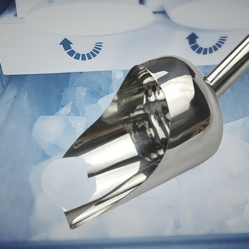 Cuchara Para Hielo De Metal, Cuchara Para Alimentos, Cuchara