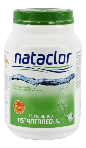 Cloro En Polvo Instantaneo X5kg Nataclor Disolucion Rapida