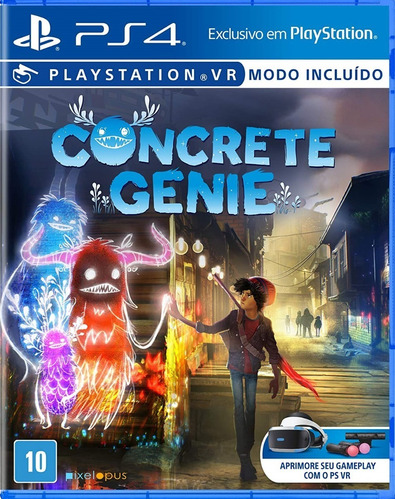 Jogo Concrete Genie Playstation 4 Ps4 Vr Mídia Física Portug