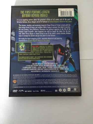 Batman Beyond: Return Of The Joker Dvd Original (Usado)