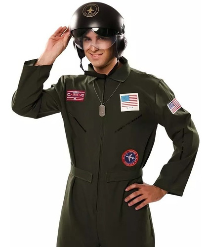 Party Store - Casco Aviador Piloto F16  Fuerzas Aéreas  