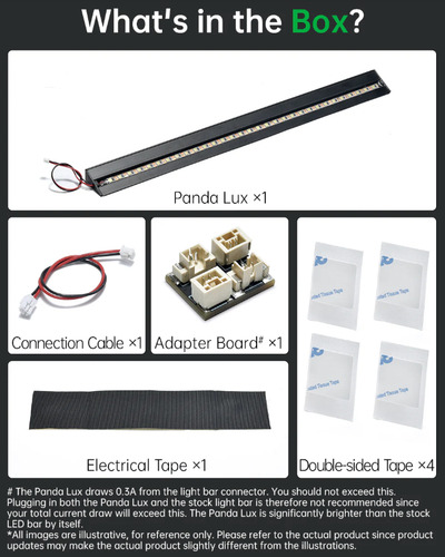 Panda Lux Led Kit Iluminación Bambu Lab A1 P1 X1 Series P1 - X1