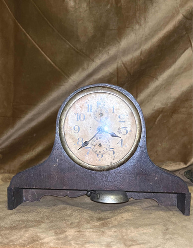 Reloj Antiguo De Mesa Despertador Funcionando Ver Detalle