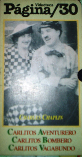 Videoteca Página/30 N° 39 Películas De Charles Chaplin Vhs