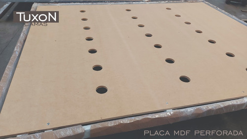 Imagen 10 de 10 de Cama Minimalista Tuxon 160x200 Base Dividida En Dos Modulos