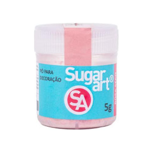 Pó Para Decoração 3g - Rosa Seco Sugar Art