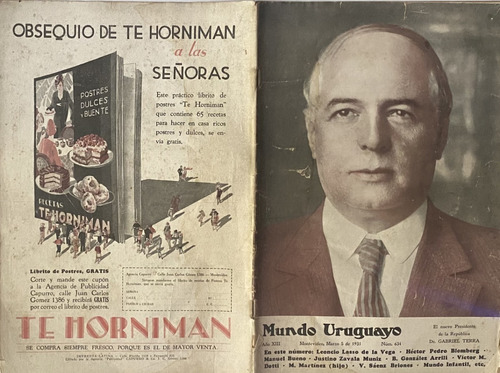 Mundo Uruguayo N° 634 Transmisión Mando / Zorrilla 1930 Mu3