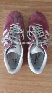 Zapatillas adidas Gazelle T 42 Color Bordo Perfecto Estado