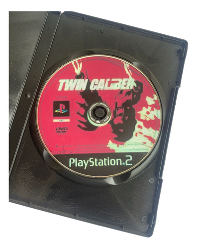 Jogo Twin Caliber Play 2 Pt/br Com Capa E Pôster - Ps2