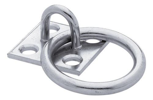 For Anillo De En Placa Caballo Hierro Niquelado Para Caballo