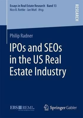 Libro Ipos And Seos In The Us Real Estate Industry - Phil...