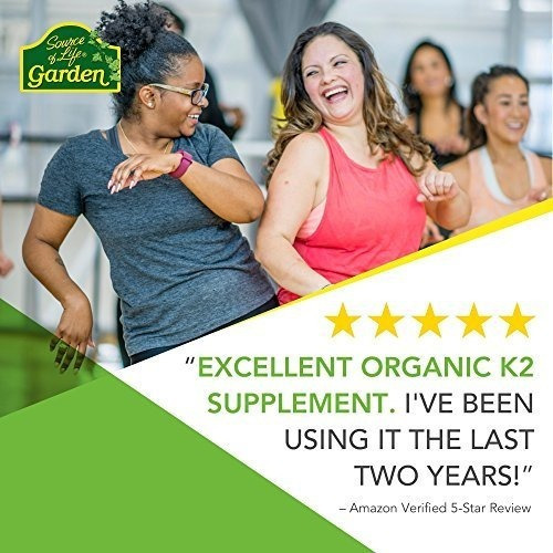 Nature's Plus Source Of Life Garden Cápsulas De Vitamina K2