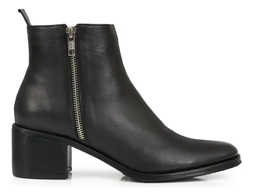 comprar Bota Mujer Cuero Vestir Botineta Zapato Charol Dama Briganti