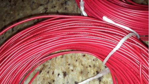 Cable Tf No 18 Awg Un Solo Pelo Rollo De 100 Metros