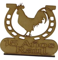 Comprar Servilletero Personalizado Rancho Granja Gallo 12 Pza