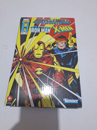 Iron Man & Cyclops Marvel 4 Pulgadas Kenner (Usado)