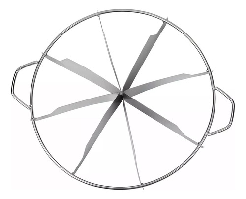 Cortador De Pizza Para Tartas De Acero Inoxidable, 8 Rejilla