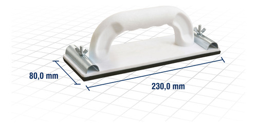 Suporte Para Lixa Com Cabo Vonder Lixadeira Manual 230x80mm