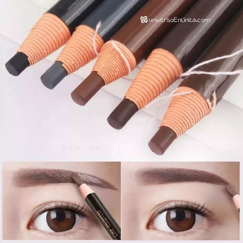 3pzs Lápiz De Cejas Para Diseño Y Delineado Microblading