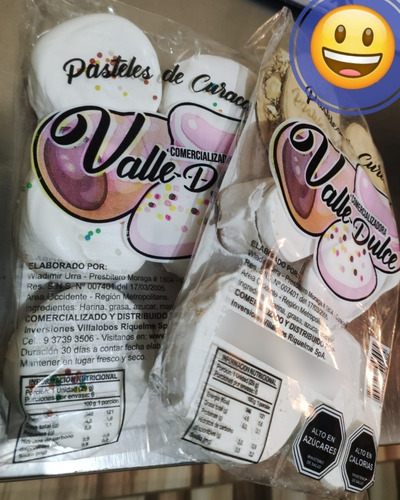 Imagen 4 de 10 de Pack 15 Bolsas / Dulces Chilenos / Pasteles Curacavi