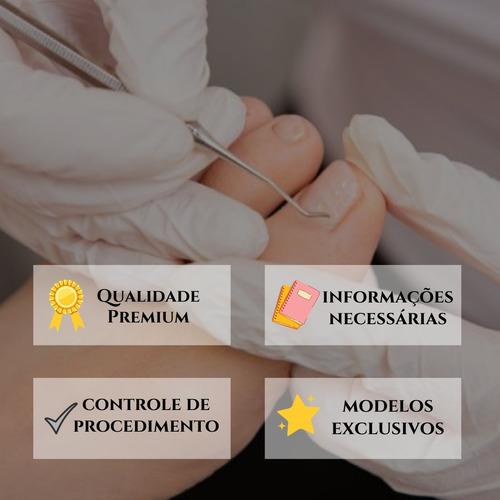 10 Blocos Ficha De Anamnese Para Podologia 100 Folhas Cada