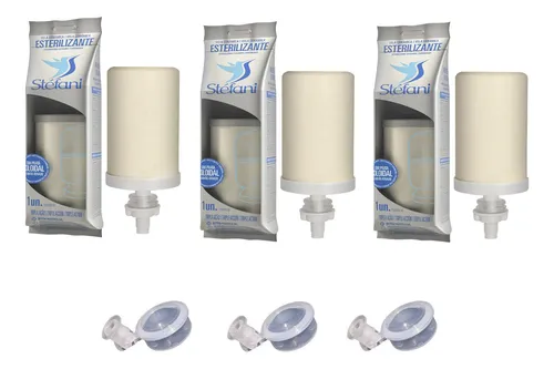 Kit 3 Velas Tripla Ação Para Filtro De Barro + 3 Boias