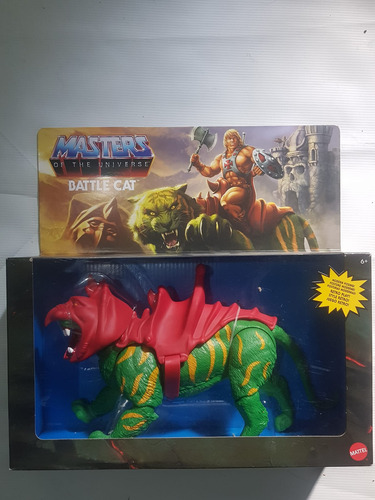 Figura Battle Cat Origins Master Of The Universe Mattel (Usado)