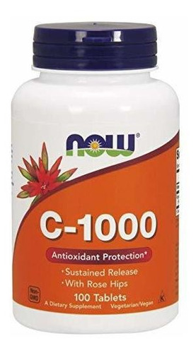 Now Foods Vitamina  C-1000 Liberación Sostenida - 100 Table