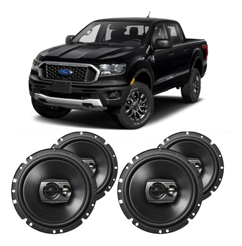 Auto Falante Ford Ranger 2017 A 2023  Pioneer 200w Rms