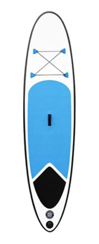 Tabla Stand Up Paddle Surf 3mts Blanca Y Azul + Accesorios