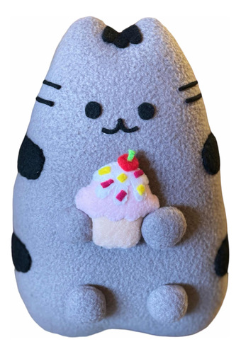 Peluche Pusheen Cat Muffin /cupcake - Tamaño Mediano!!