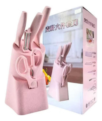 Juego De Cuchillos De Cocina Set De 5 Piezas