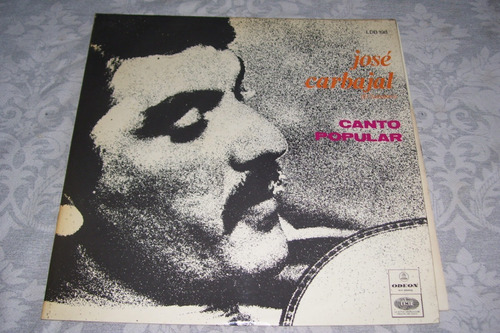 Jose Carbajal - Canto Popular - Lp Vinilo  El Sabalero