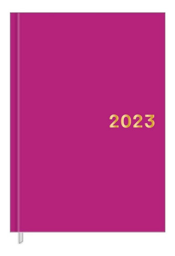 Agenda 2023 Tilibra Costurada Executiva Diária Napoli Rosa