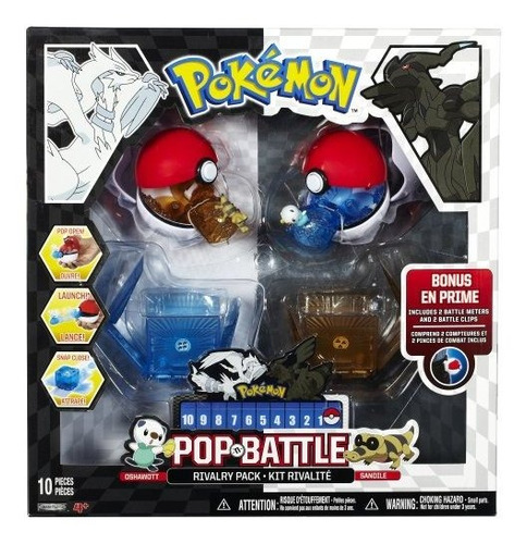 Pokemon Pop 'n Batalla Rivalidad Pack B & W De La Serie # 1 