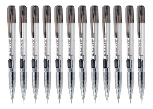 Lapicero Portaminas Pentel Techniclick Pd105t 0.5 Mm 12 Pzas