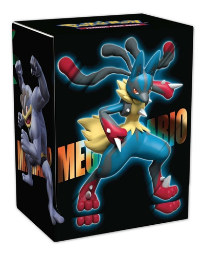 Mega Lucario Deck Box - Tcg Pokémon 
